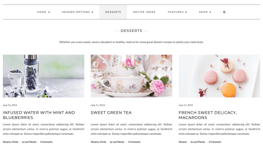 recipes-page-kale-pro-food-blog-theme